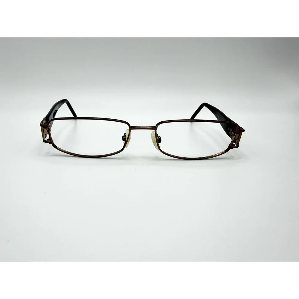 GUCCI GG2779 Women's Eyeglasses Frame Only 55-17-130 Brown Glitter Rectangular